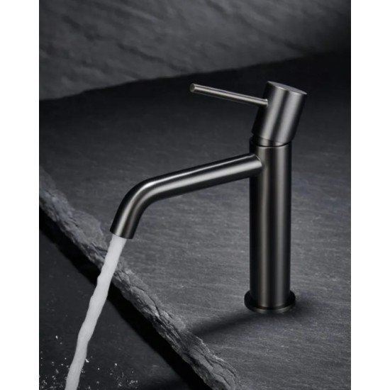 Μπαταρία Νιπτήρος IMEX MONZA BDM039-1BGM Black Gun Metal